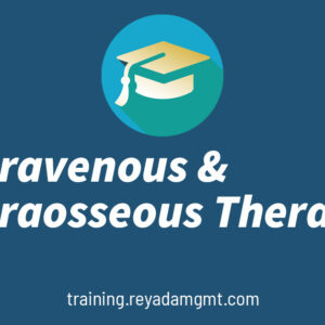 Intravenous & Intraosseous Therapy Training Course in Abu Dhabi