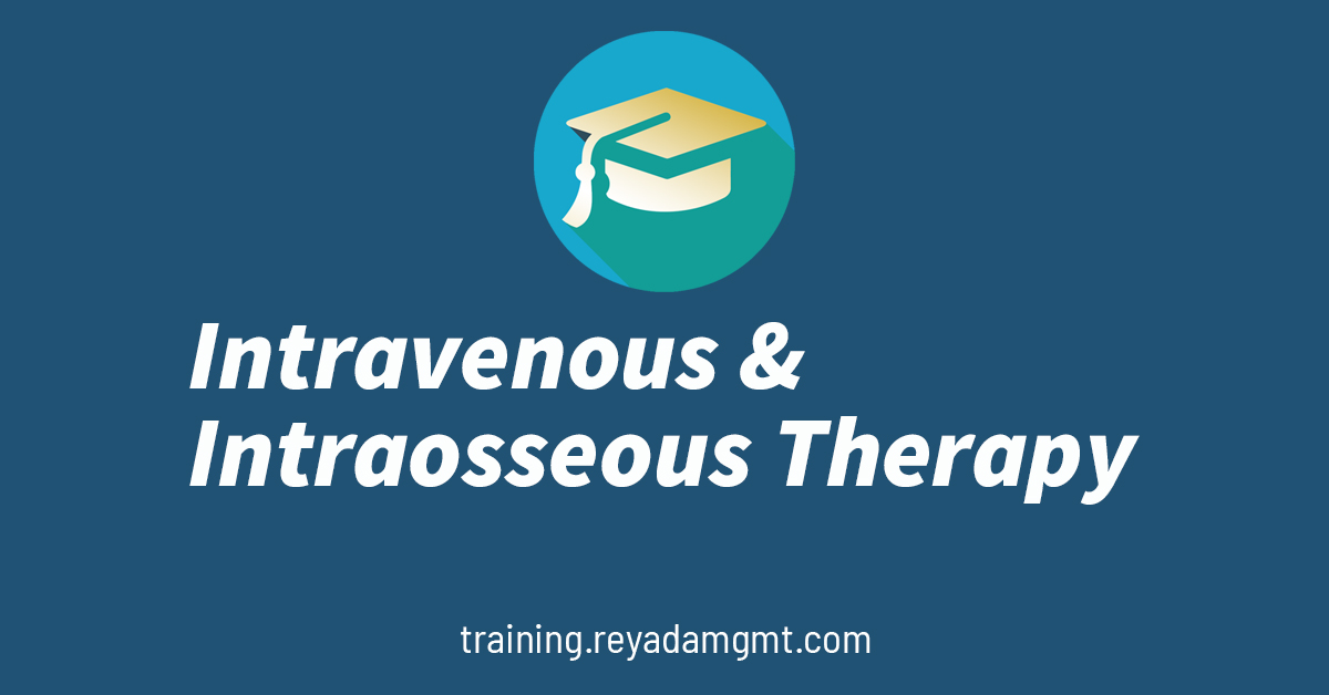 Intravenous and Intraosseous Therapy